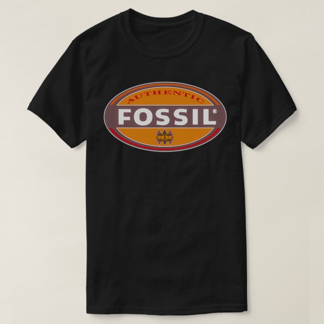 T-shirt Authentique fossile (Design devant)