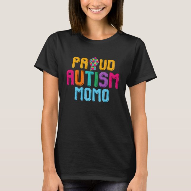 T-shirt Autism Awareness Day Matching Family Proud Autism  (Devant)