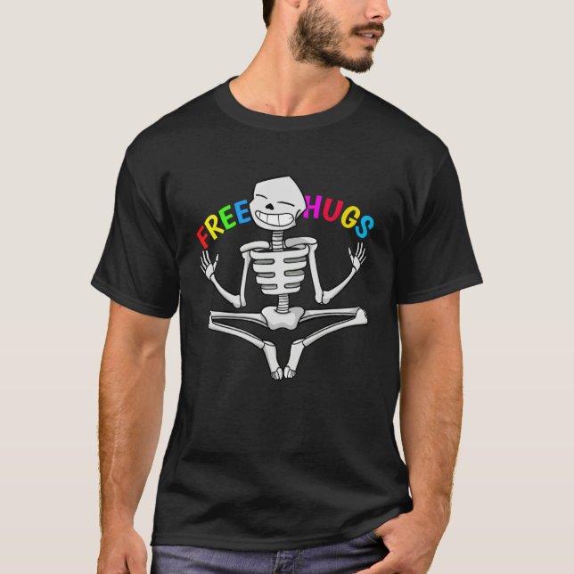 T-shirt Autism Halloween Skeleton kids Halloween 2020 (Devant)