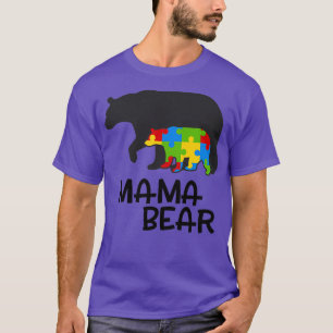 T-SHIRT AUTISM MAMA BEAR