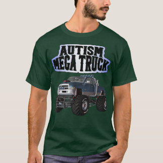 T-shirt Autism Mega Truck 