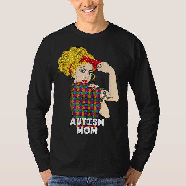 T-shirt Autism Mom Autism Awareness Kindness Support Autis (Devant)