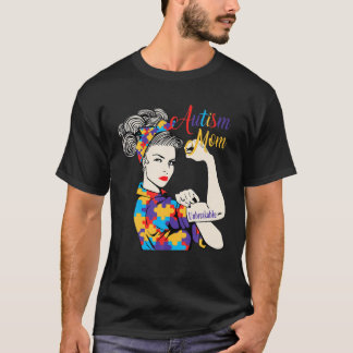 T-shirt Autism Mom Unbreakable World Autism Awareness Day