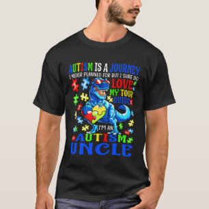 T-shirt Autism Oncle Voyage Citation Sensibilisation à l'a