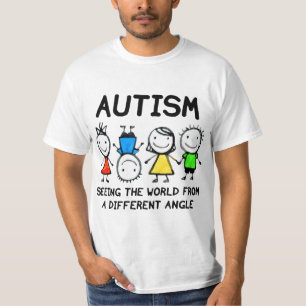 T-shirt Autism Seeing The World From A