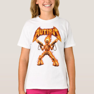 T-shirt Autism Skeleton Funny Oddly Specific Dank Meme