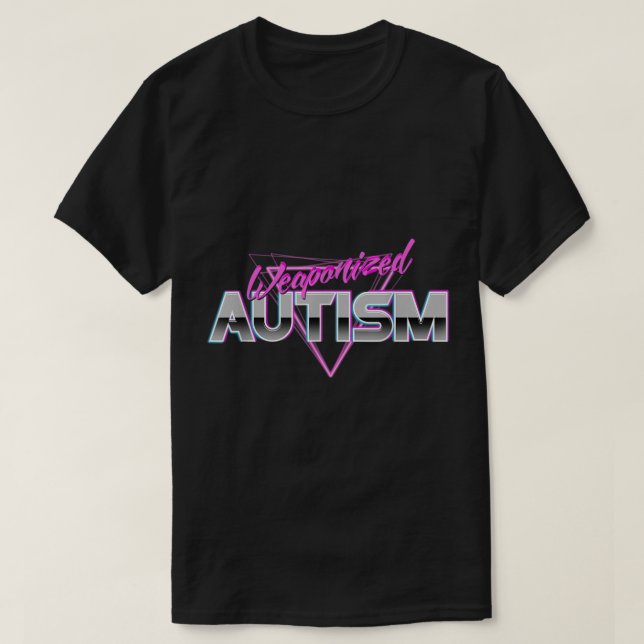 T-shirt Autisme armé (Design devant)