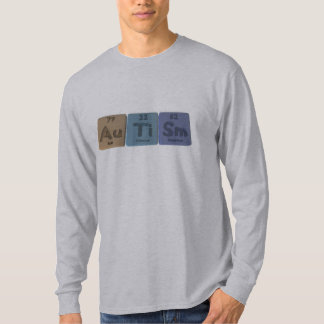 T-shirt Autisme-Au-Ti-SM-Or-Titane-Samarium