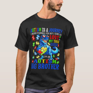 T-shirt Autisme Big Brother Journey Citation Sensibilisati