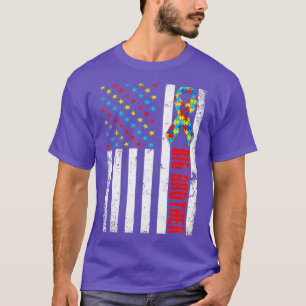 T-shirt Autisme Big Brother Love Sensibilisation sur l'aut