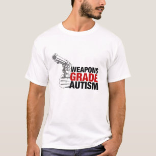 T-shirt Autisme de grade d'armes