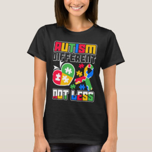 T-shirt autisme différent pas moins
