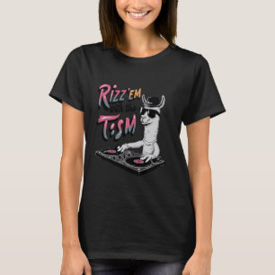 T-shirt Autisme Drôle Rizz Em Avec Le Mème Tisme Autistiqu