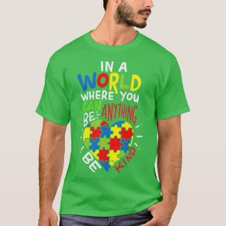 T-shirt Autisme être gentil 2