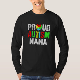 T-shirt Autisme Fière Et Distorante Correspondance De Fami
