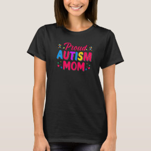 T-shirt Autisme Fière Maman Enfants Autisme Soeur Garçons