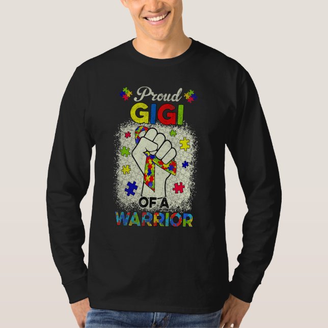 T-shirt Autisme Gigi De Sensibilisation sur l'autisme Guer (Devant)