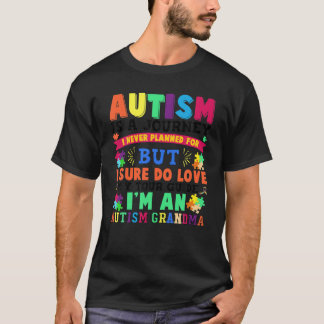 T-shirt Autisme Grandma Sensibilisation sur l'autisme Auti