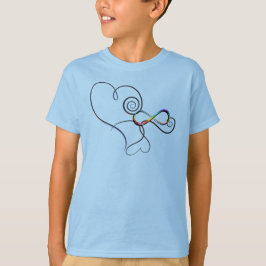 T-shirt Autisme Infinité Coeurs