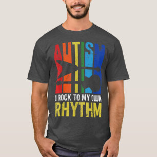 T-shirt Autisme Je Roche À Mon Propre Rythme Sensibilisati