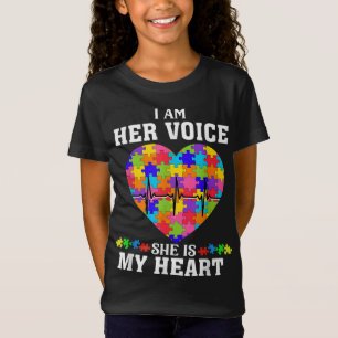 T-Shirt Autisme maman Autistique fille enseignant Autisme