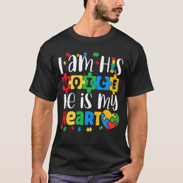 T-shirt Autisme Maman Maman Maman Autiste Mois Sensibilisa (Devant)