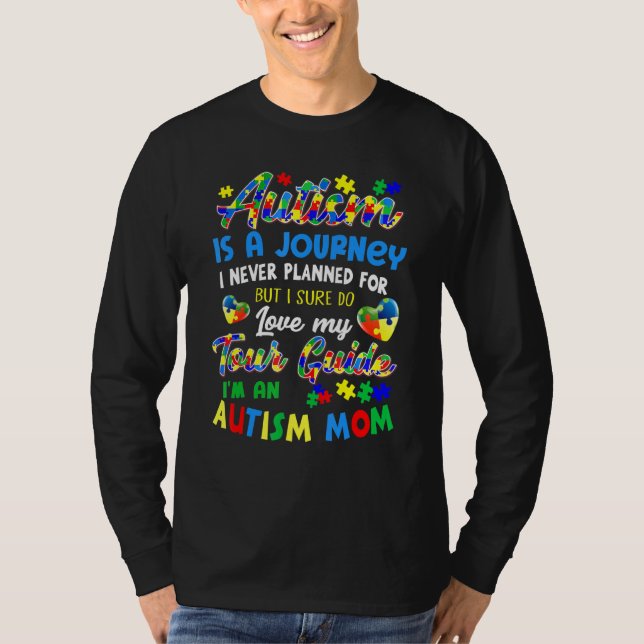T-shirt Autisme Maman Sensibilisation sur l'autisme Autism (Devant)