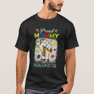 T-shirt Autisme Mommy De La Sensibilisation sur l'autisme 