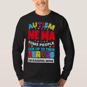 T-shirt Autisme Ne Ma Les Gens Cherchent Leurs Héros Se Le