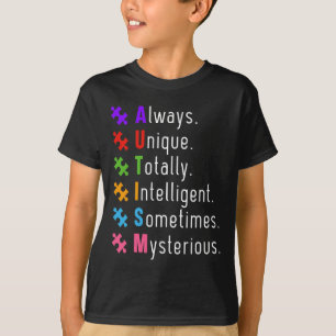 T-shirt Autisme Puzzle autistique