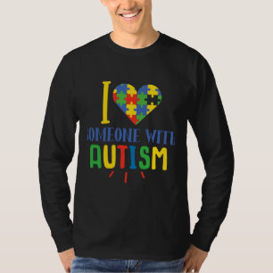 T-shirt Autisme Puzzle Ruban Sign Autisme Idée