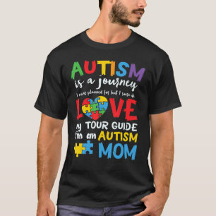 T-shirt Autisme Spectre Trouble Mama Fière Sensibilisation