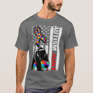 T-shirt Autisme Tante Sensibilisation sur l'autisme Awesom