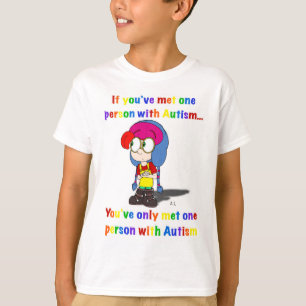 T-shirt Autisme : une taille ne convient pas à tous les t-