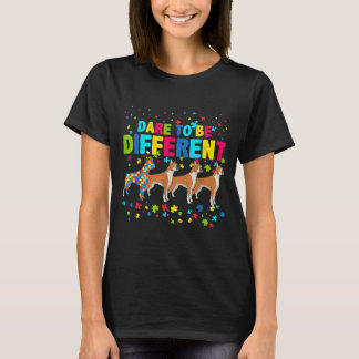 T-shirt Autiste | Osez Être Différent Chien Du Staffordshi