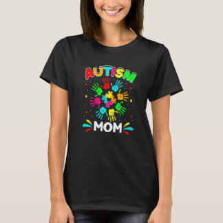 T-shirt Autistic Maman Puzzle Support Family Autism Awards
