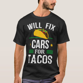 T-shirt Auto mécanicien Funny Garage Fixer s Véhicule lour