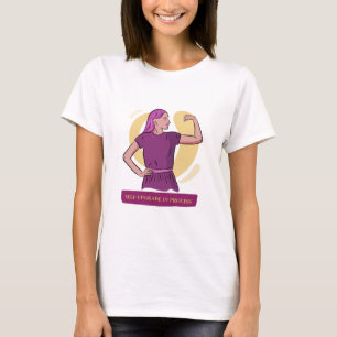 T-shirt Auto-mise à niveau en cours Auto-amélioration
