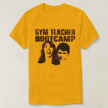 T-shirt auto-nommé Bootcamp de prof de gym