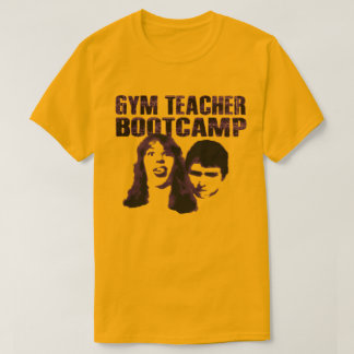 T-shirt auto-nommé Bootcamp de prof de gym