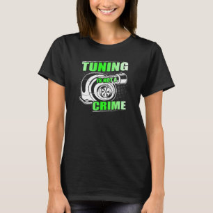 T-shirt Auto Tuner Outfit Voiture Mécanique Course Réglage