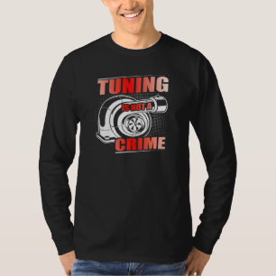T-shirt Auto Tuner Outfit Voiture Mécanique Course Réglage