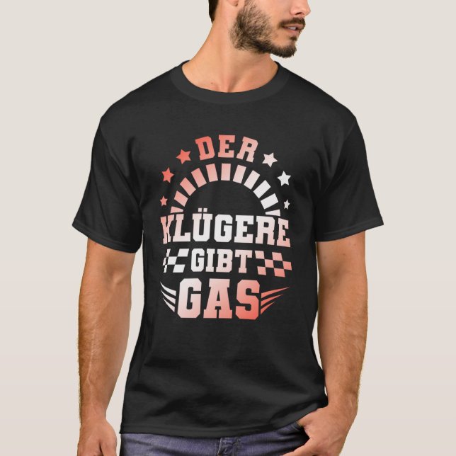 T-shirt Auto Tuner Outfit Voiture Mécanique Course Réglage (Devant)