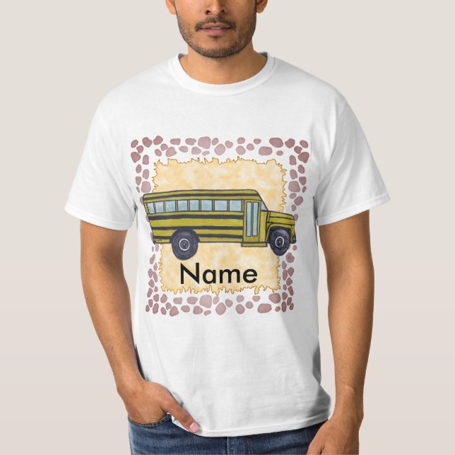 T-shirt autobus scolaire (Devant)