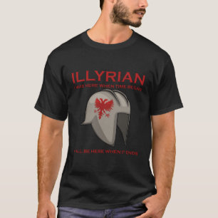 T-shirt Autochthonisme des Balkans Illyriens Kosovo Skande
