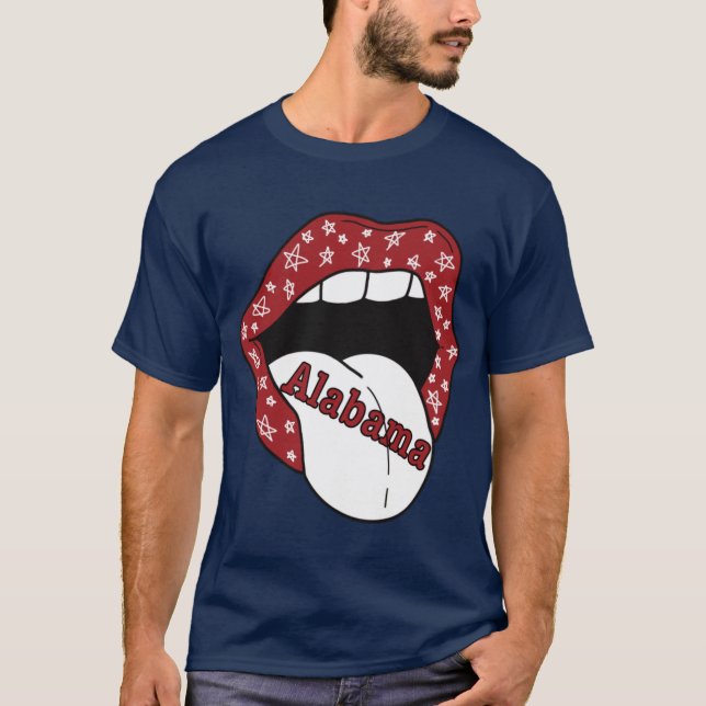 T-shirt Autocollant Alabama (Devant)