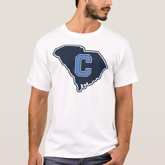 T-shirt Autocollant Citadel BULLDOGS CHARLESTON SC (Devant)