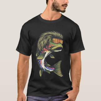 T-shirt Autocollant des vipères à fosse à puce pour truite