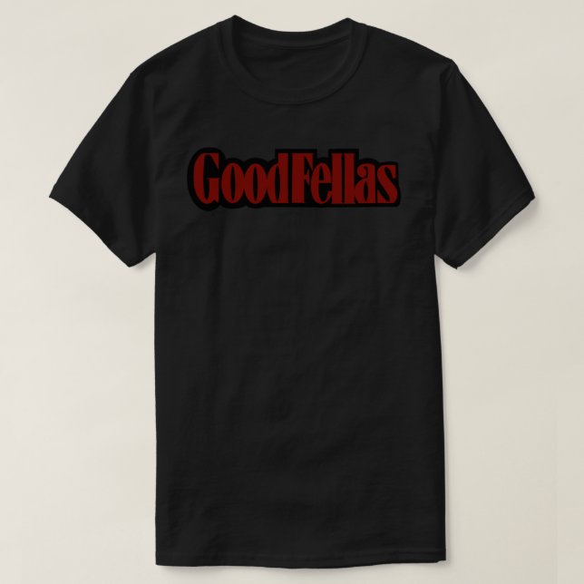 T-shirt Autocollant du logo Goodfellas Movie (Design devant)