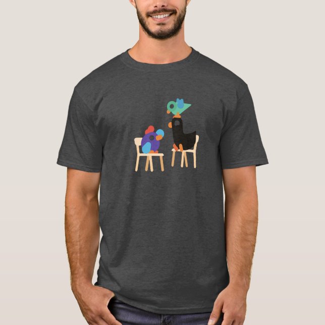 T-shirt autocollant kurzgesagt2 (Devant)